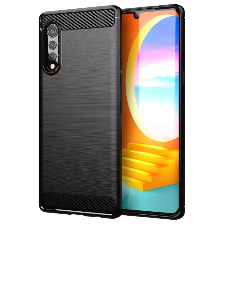 LG Velvet Ốp lưng carbon fiber