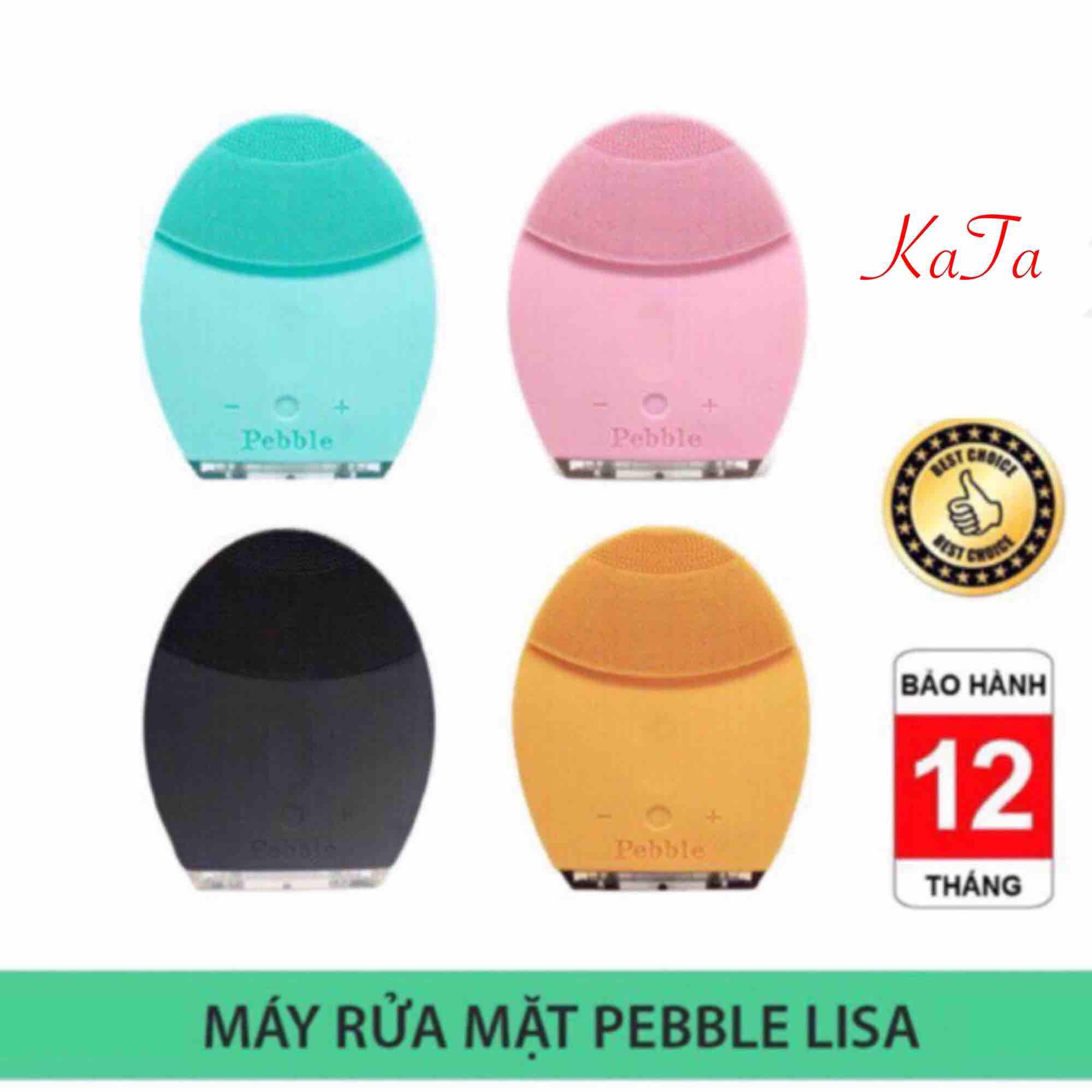 [Hcm]Máy Rửa Mặt Pebble Lisa - Bh 1 Năm Chính Hãng