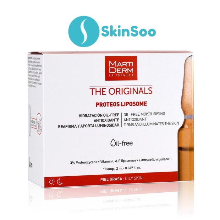 [Hcm]Martiderm The Originals Proteos Liposome - - Ampoule Chống Oxy Hoá Phục Hồi Điều Tiết Bã Nhờn