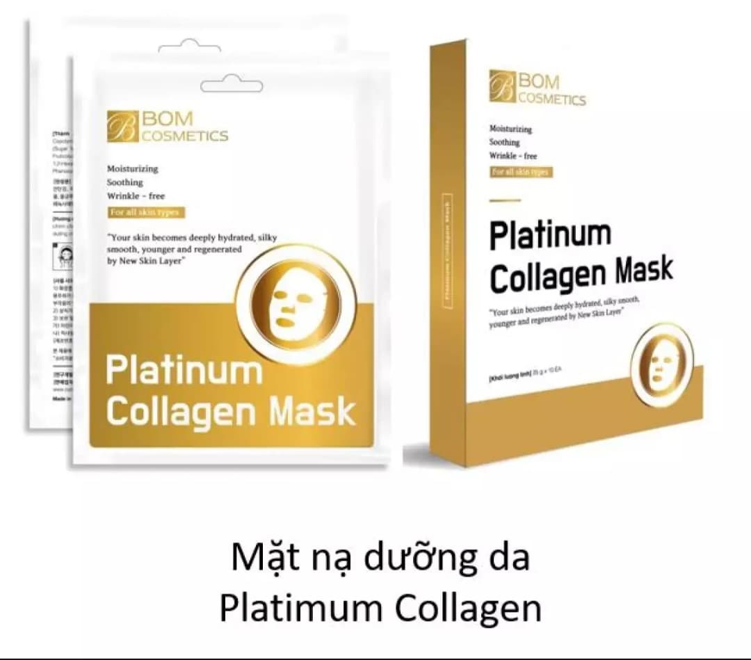 Mặt Nạ Dưỡng Da - Platinum Collagen Mask