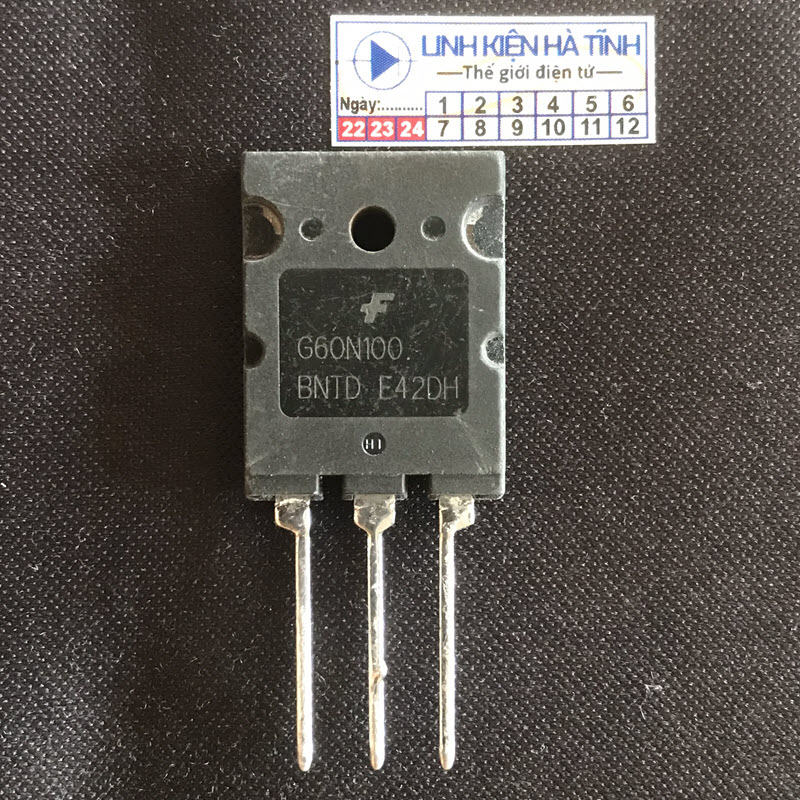 Linh kiện IGBT G60N100 60N100 G60N100BNTD 60A 1000V chính hãng tháo máy