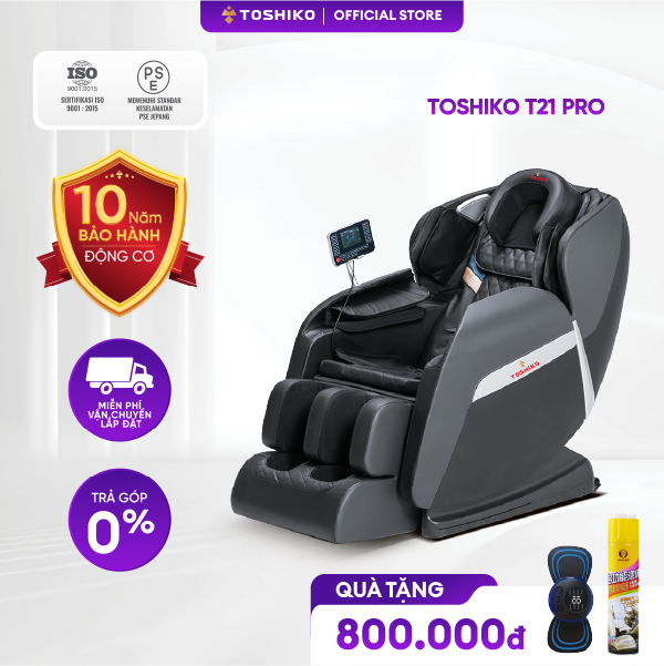 Ghế Massage Toàn Thân Đa Năng Toshiko T21 Công Nghệ Nhiệt Hồng Ngoại Tiên Tiến [bảo hành 2 năm] Hỗ T