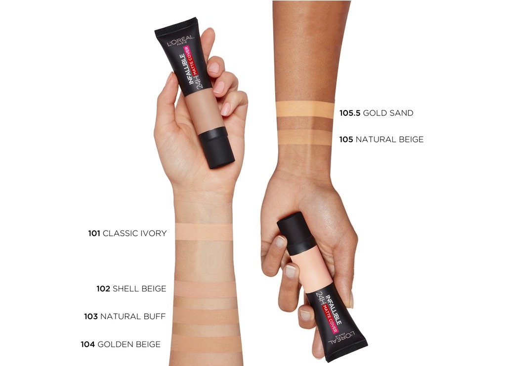 [HCM]Kem nền lâu trôi L’Oreal Paris Infallible 24H MATTE COVER