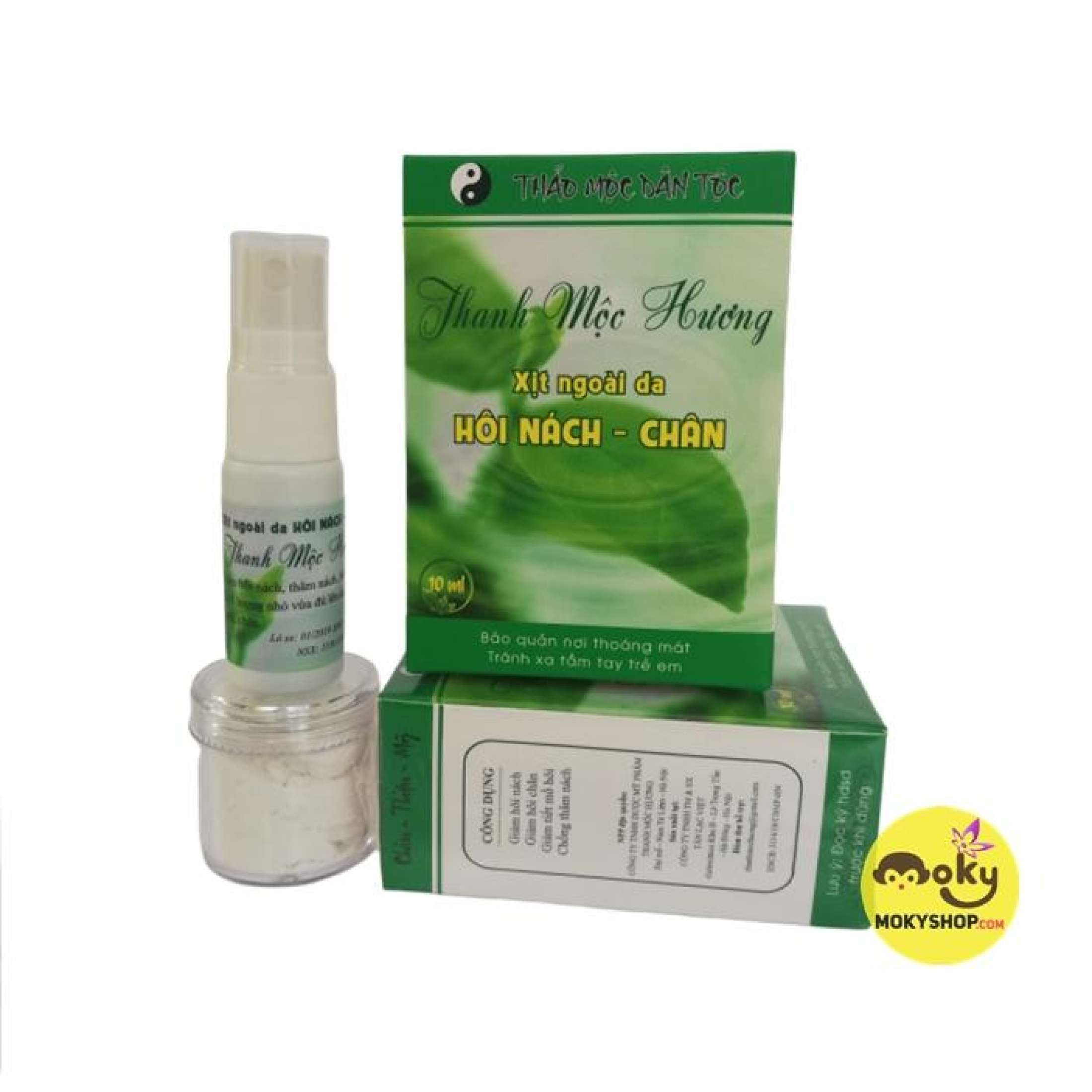 Xịt khử mùi Hôi nách hôi chân tay Thanh Mộc Hương