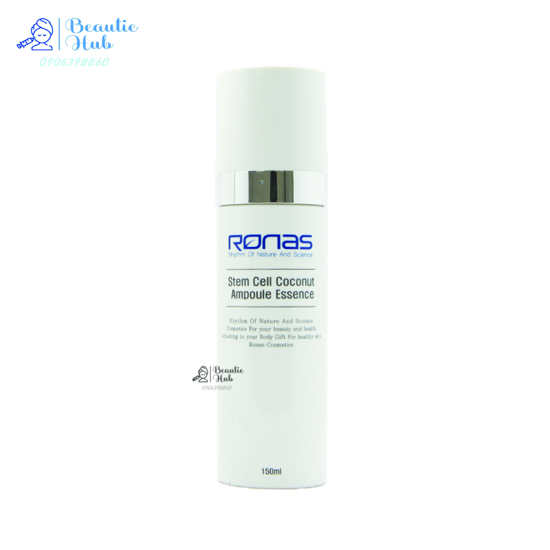 Tinh Chất Tế Bào Gốc Dầu Dừa Ronas Stem Cell Coconut Ampoule Essence 150Ml