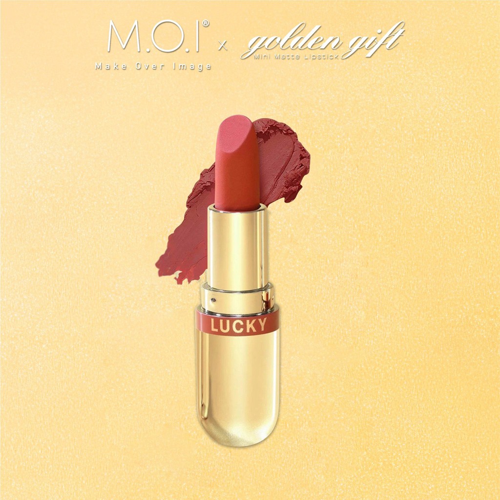 Son Môi M.O.I Hồ Ngọc Hà Son Thỏi MINI GOLDEN GIFT (2021)