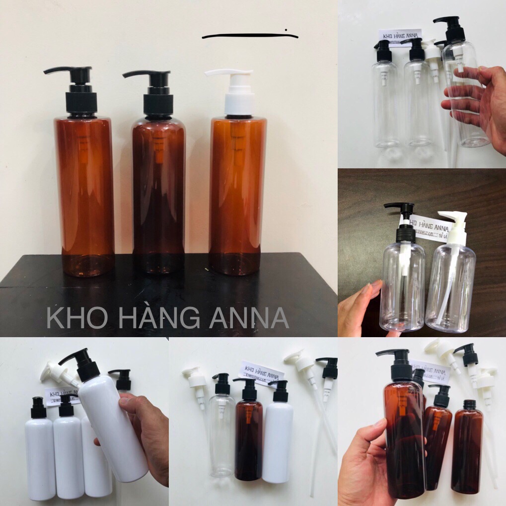 2 Chai 250Ml Nhấn Nhỏ Giọt Xịt Xà Bông /Dầu Gội - Combo 2 Chai Nhựa Pet 250Ml/200Ml Đủ Mẫu :Chai Nâu /Chai Trong Suốt /Chai Trắng