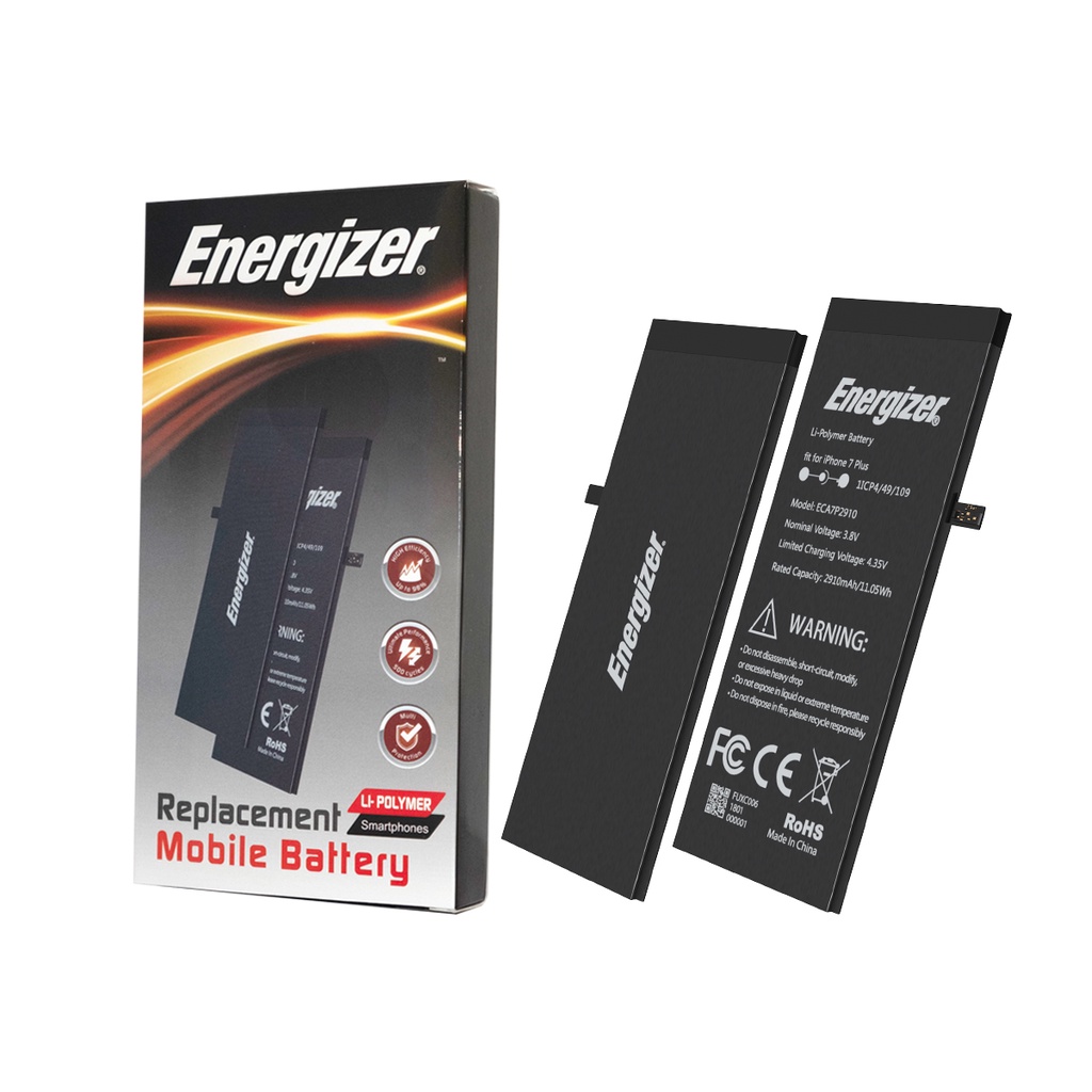 Pin Energizer 2900mAh cho iPhone 7 Plus - ECA7P2900P - Hàng chính hãng