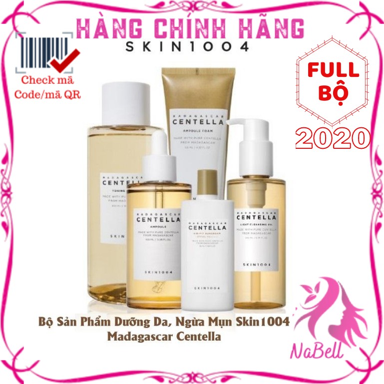 Sản Phẩm Dưỡng Da Ngừa Mụn Skin1004 Madagascar Centella [5 Items]|#Kem Chống Nắng 50Ml