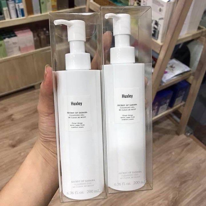 Gel Rửa Mặt Huxley Secret Of Sahara Cleansing Gel Be Clean Be Moist Chất Lượng Đảm Bảo An Toàn Đến Sức Khỏe Người Sử Dụng Cam Kết Hàng Đúng Mô Tả