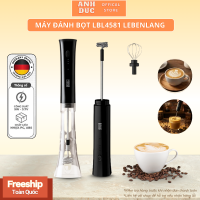 Máy Đánh Bọt LBL4581 Lebenlang 5WTạo Bọt Cafe Nhanh & Mịn Đánh Trứng Đa NăngSạc Pin Kèm 2 Đầu ĐánhGiá Đỡ Tiện Lợi