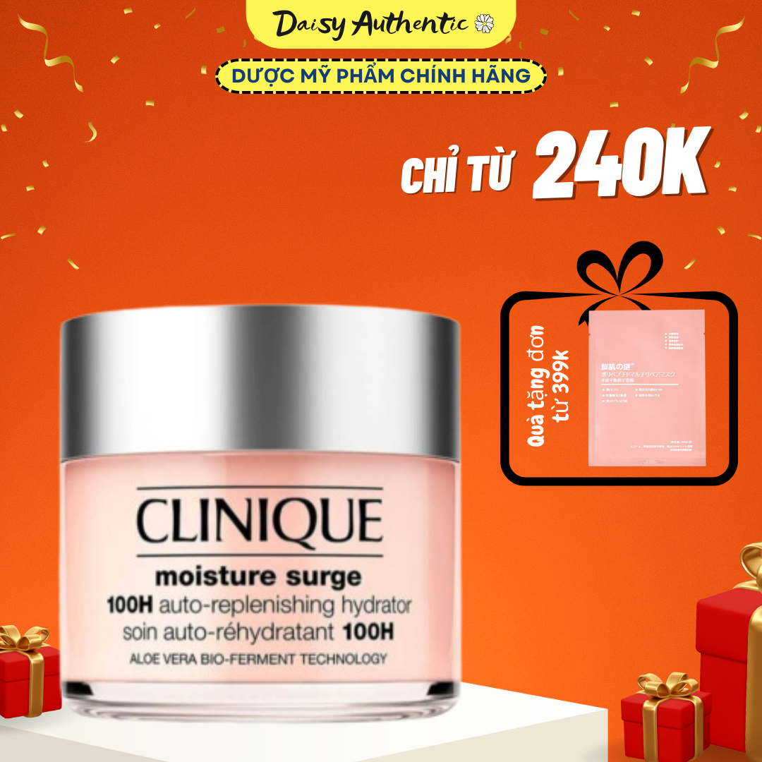 Kem Dưỡng Clinique Moisture Surge 100H Auto-Replenishing Hydrator 125ml