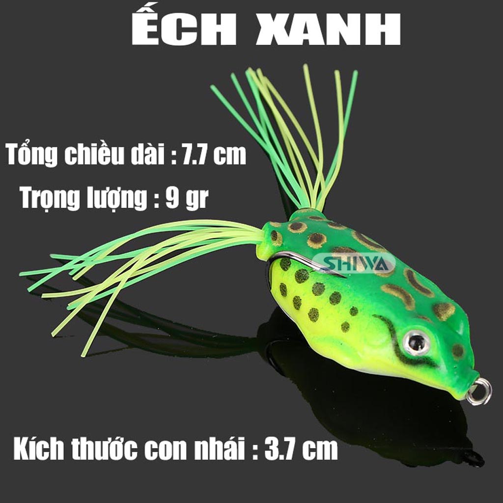 Nhái Hơi Mini Thái Lan Nhái Lure Giá Rẻ SIÊU NHẠY - Mồi Giả Câu Cá Lóc Câu Lure Nhái Hơi F35 F1 Chad