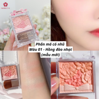 Phấn má hồng ánh nhũ Canmake Glow Fleur Cheeks Blend - Nội địa Nhật