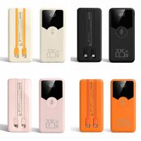 Sạc dự phòng 20000mAh Gutek GT229 sạc nhanh 225w pin dung lượng lớn tích hợp dây cáp cho điện thoại