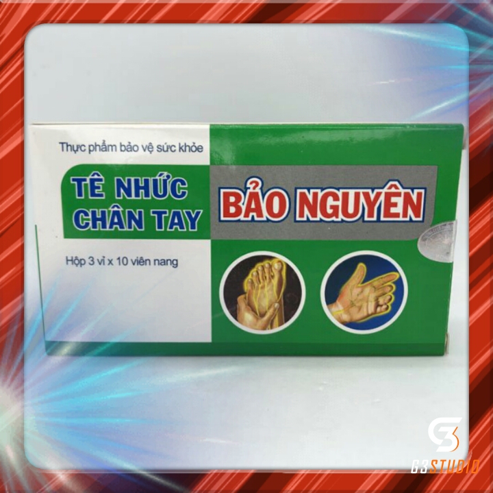 (Chính Hãng)  Tê Nhức Chân Tay Bảo Nguyên -người bạn về vấn đề tê nhức