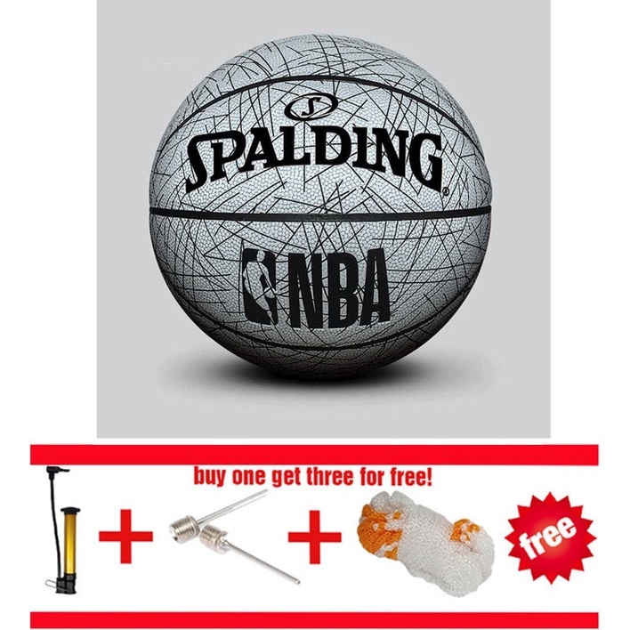 Bola Basquete Spalding Highlight Star 7 - Preto E Dourado - UNISPORT