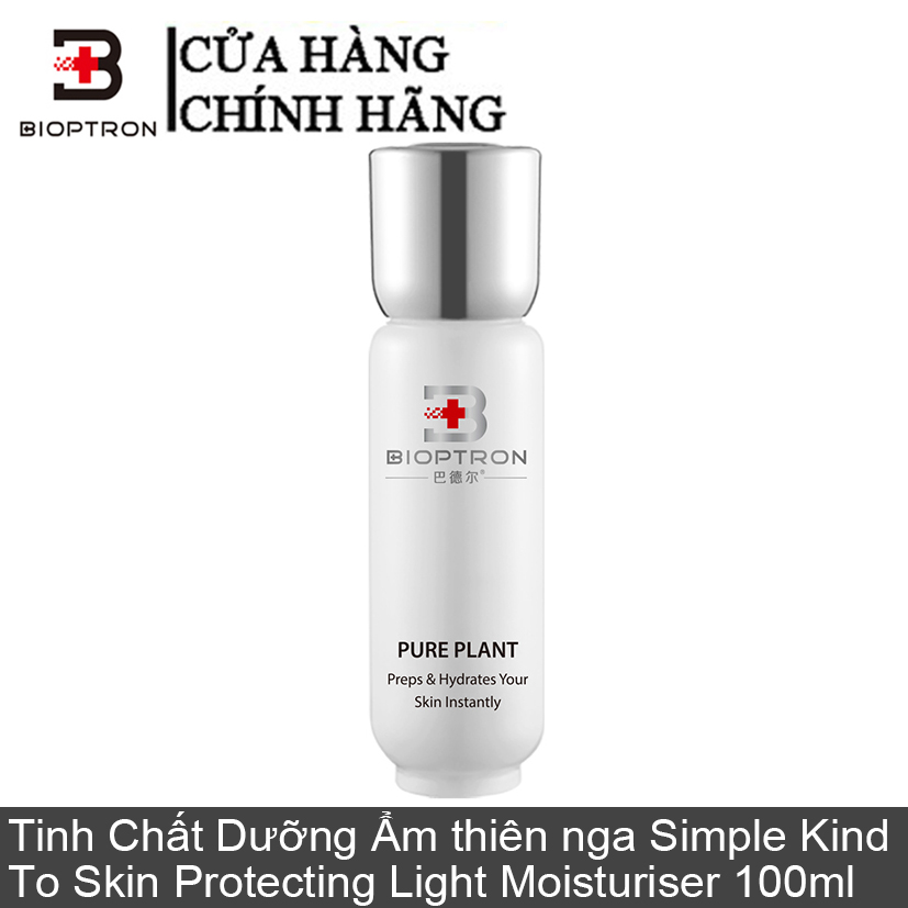 Bioptron Tinh Chất Dưỡng Ẩm Thiên Nga Simple Kind To Skin Protecting Light Moisturiser 100Ml