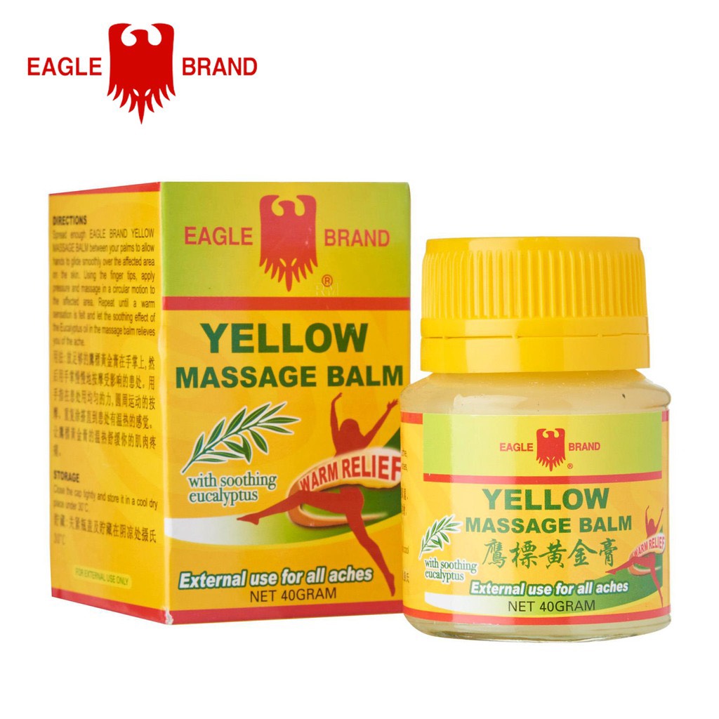 Dầu Cù Là Con Ó Vàng (Yellow Massage Balm) 40G