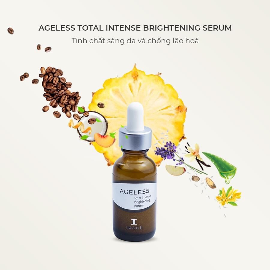 [Hàng Công Ty] Tinh Chất Sáng Da Và Chống Lão Hóa Image Skincare Ageless Total Intense Brightening Serum (29.6Ml) - Simmyshop