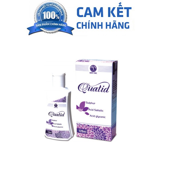 Sữa Rửa Mặt Quatid Phù Hợp Da Dầu Mụn 120Ml