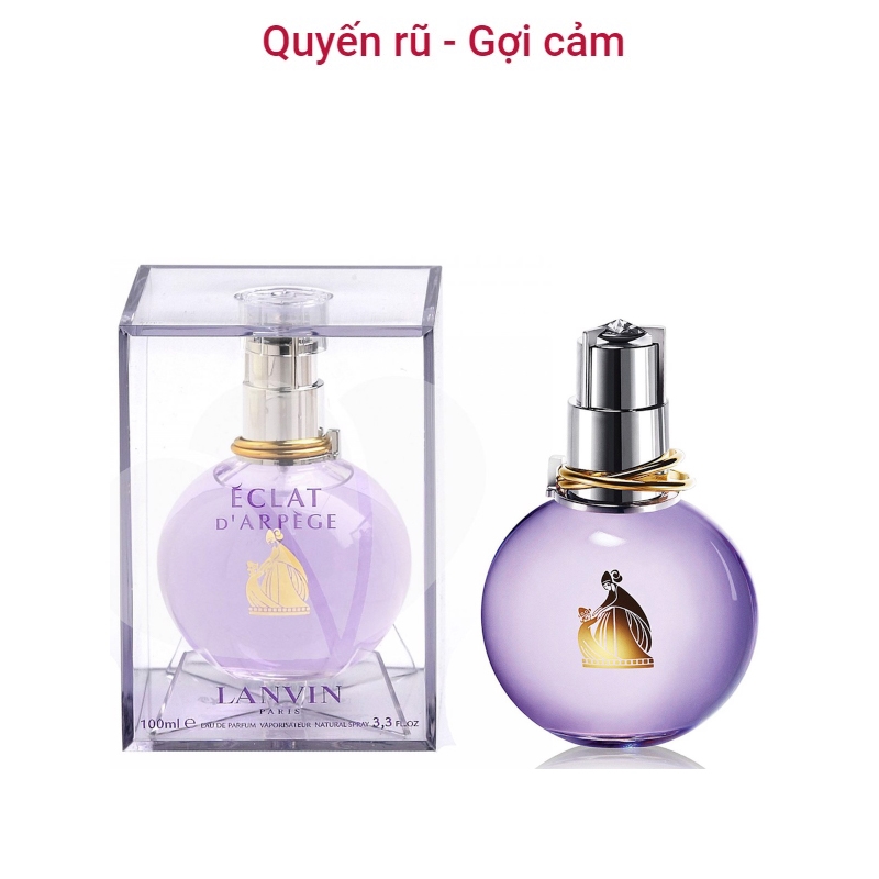 [Hcm]Nước Hoa Nữ Lanvin Éclat Darpège Eau De Pargum 100Ml