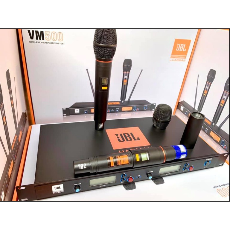 Micro Không Dây JBL VM500 thế hệ mới hàng chuẩn hát KARAOKE