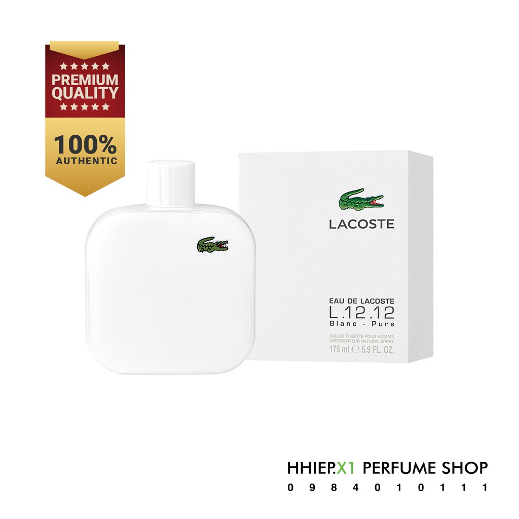 Hhiep.x1 - Nước Hoa Chính Hãng Lacoste L.12.12 White Noir Intense ❤️ Chuyên Nước Hoa Nam Nữ Chính Hãng Authentic