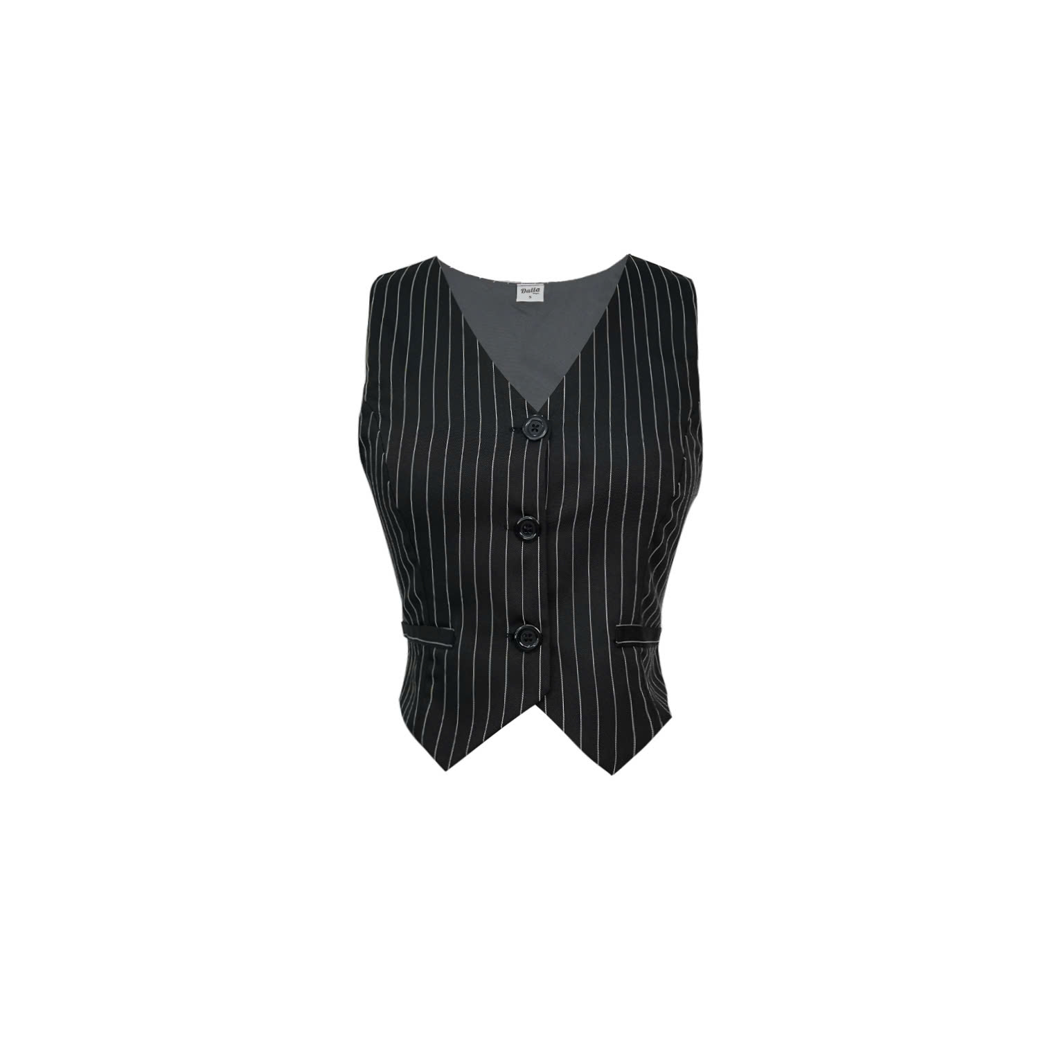 DALLA Áo gile nữ dạng vest cài khuy (GL03)