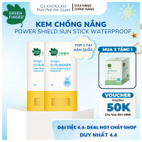 Kem Chống Nắng Dạng Lăn Chống Nước Cho Bé Green Finger Outdoor Power Shield Sun Stick Waterproof SPF50+ PA++++ 18g Dịu Nhẹ
