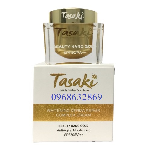 [Hcm]Tasaki Dưỡng Trắngchống Lão Hóa Vàng Nano 25G ( Tặng Sữa Rửa Mặt 3W Hàn Quốc )