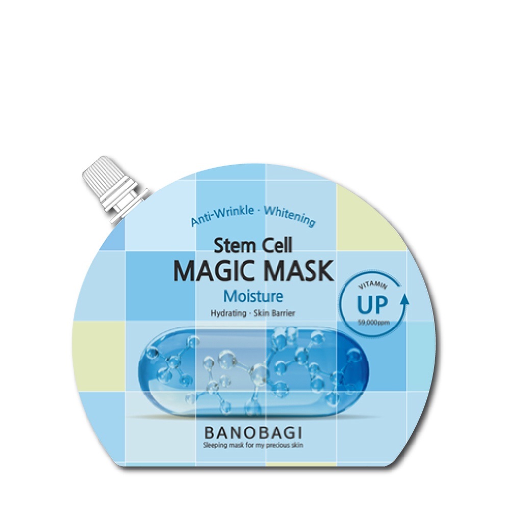 Mặt Nạ Ngủ Dưỡng Ẩm Trắng Da BANOBAGI Stem Cell Magic Mask 23ml ( dạng tuýp )