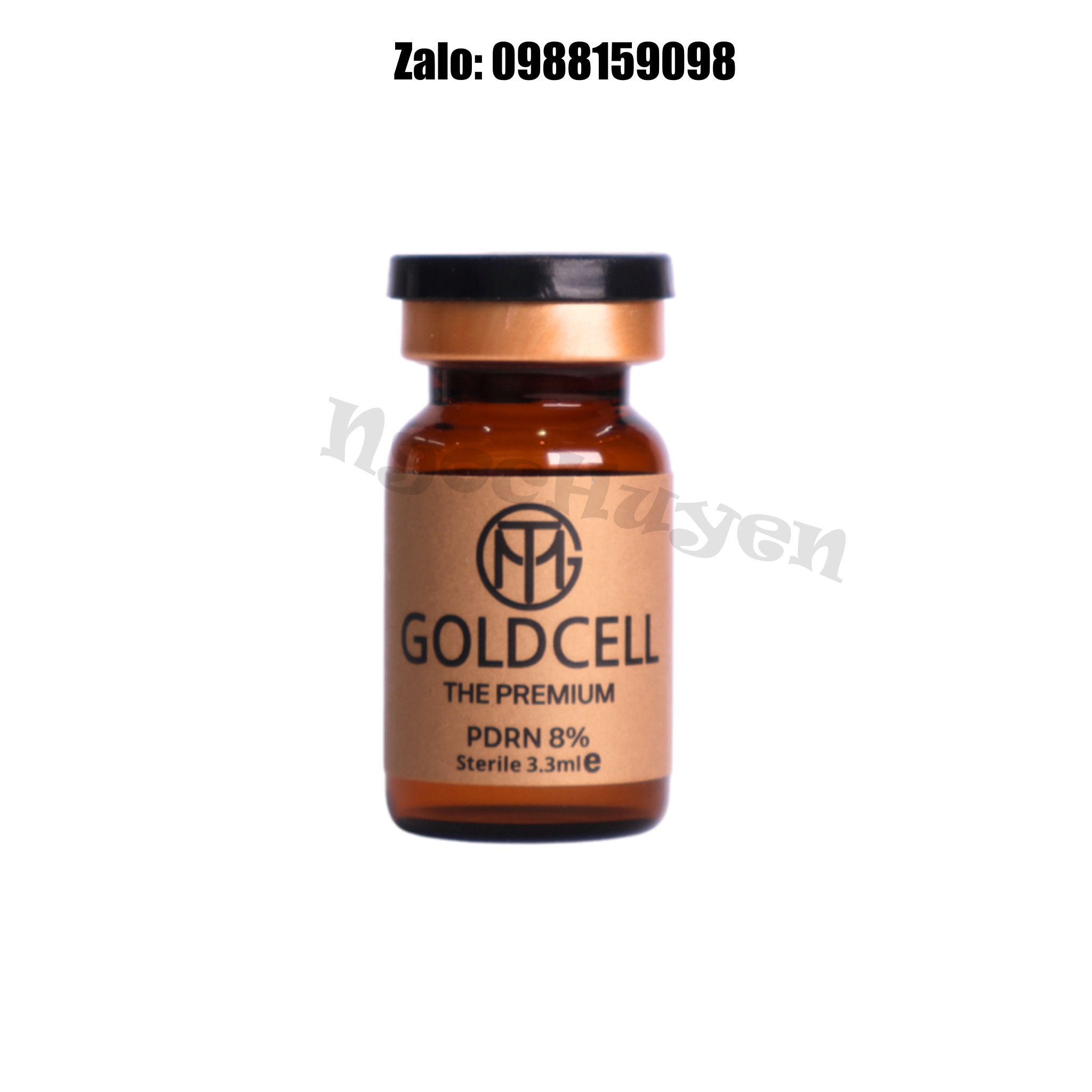 Tinh chất căng bóng da tiêm meso DNA cá hồi GTM Gold Cell 8% - 1 hộp 10 lọ