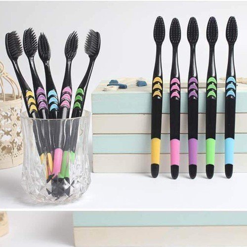 Sét 10 Bàn Chải Đánh Răng Than Tre Họat Tính Cao Cấp kienhihi