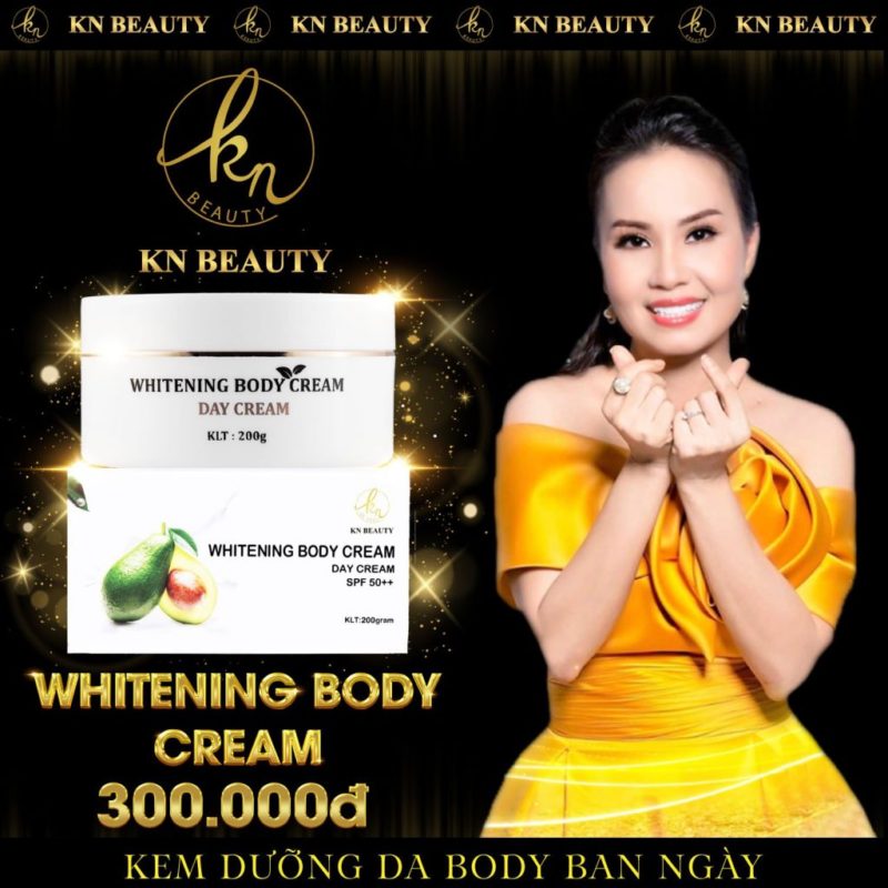 Kem Body Bơ Toàn Thân Giúp Trắng Nhanh Chống Nắng An Toàn