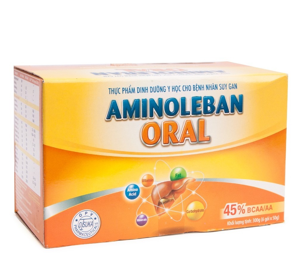 Aminoleban Oral bổ sung khoáng chất cho bệnh nhân suy nhược cơ thể