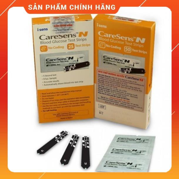 Que Đường Huyết Caresen Hộp 25T