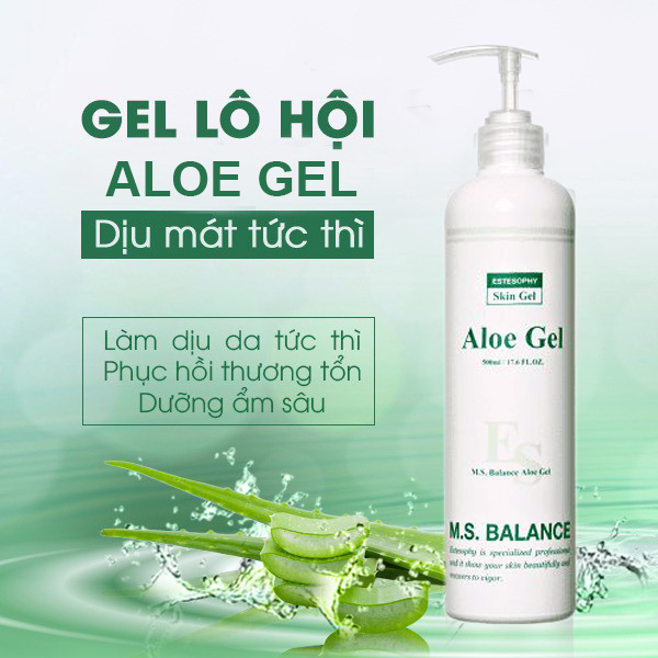 Gel Lô Hội Estesophy Chống Kích Ứng Da 500Ml Làm Dịu Mát Da Chống Kích Ứng