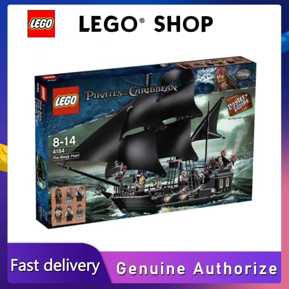 【Hàng chính hãng】 LEGO Lego Cướp biển vùng Caribbean Ngọc trai đen 4184 (804 miếng) Đảm bảo chính hã
