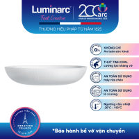 Bộ 6 Đĩa Sâu Thuỷ Tinh Luminarc Diwali Lines 20cm - LUDIQ1662