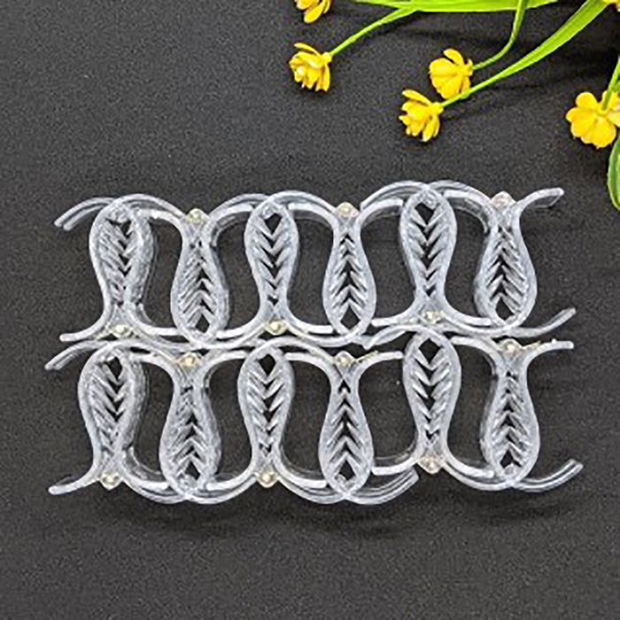 Set 12 kẹp tóc càng cua 3 răng trong suốt PHỤ KIỆN 68