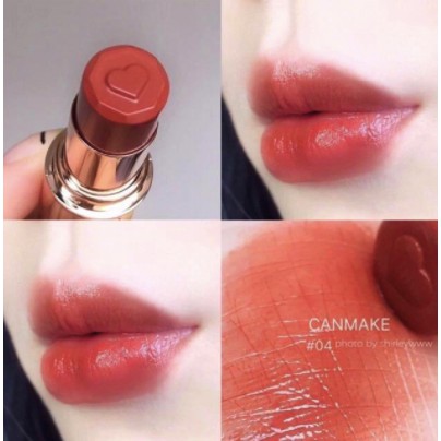 Son Canmake Melty Luminous Rouge Số 04 Dạng Thỏi