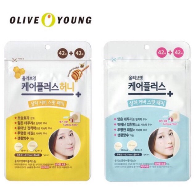 [Hcm]Miếng Dán Mụn Careplus Của Olive Young