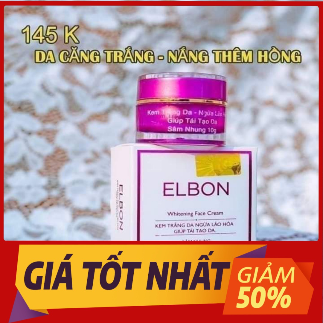 [Giá Sỉ] Kem Sâm Nhung Trắng Da Chống Lão Hóa Elbon