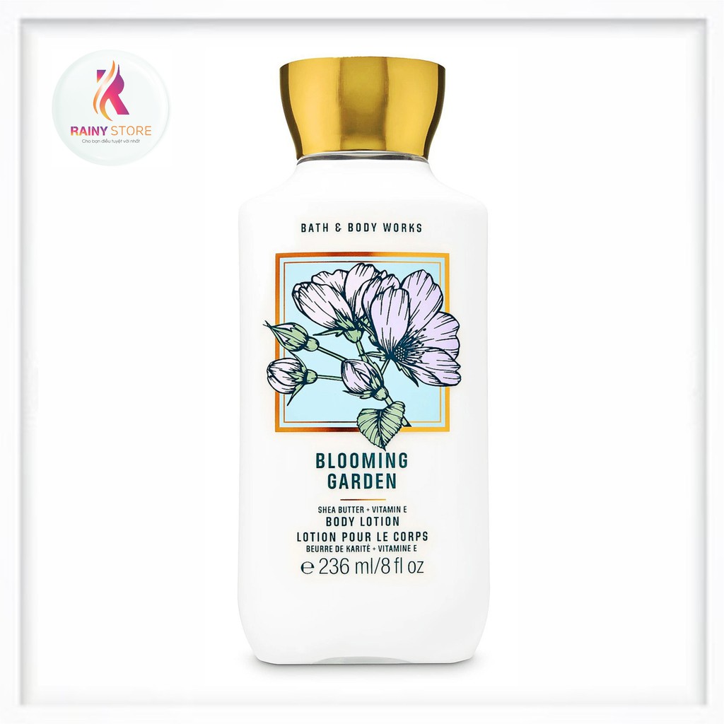 [Hcm]Sữa Dưỡng Thể Bath & Body Works Blooming Garden 236Ml