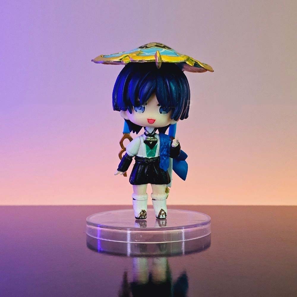 (HCM) Mô hình 6 Figure Genshin Impact Chibi Raiden Shogun Yae Miko Ayaka Hutao Klee anime waifu