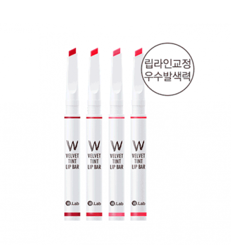 Son Trang Điểm W.lab Velvet Tint Lip Bar 3 Trong 1 Dạng Bút 35Gram