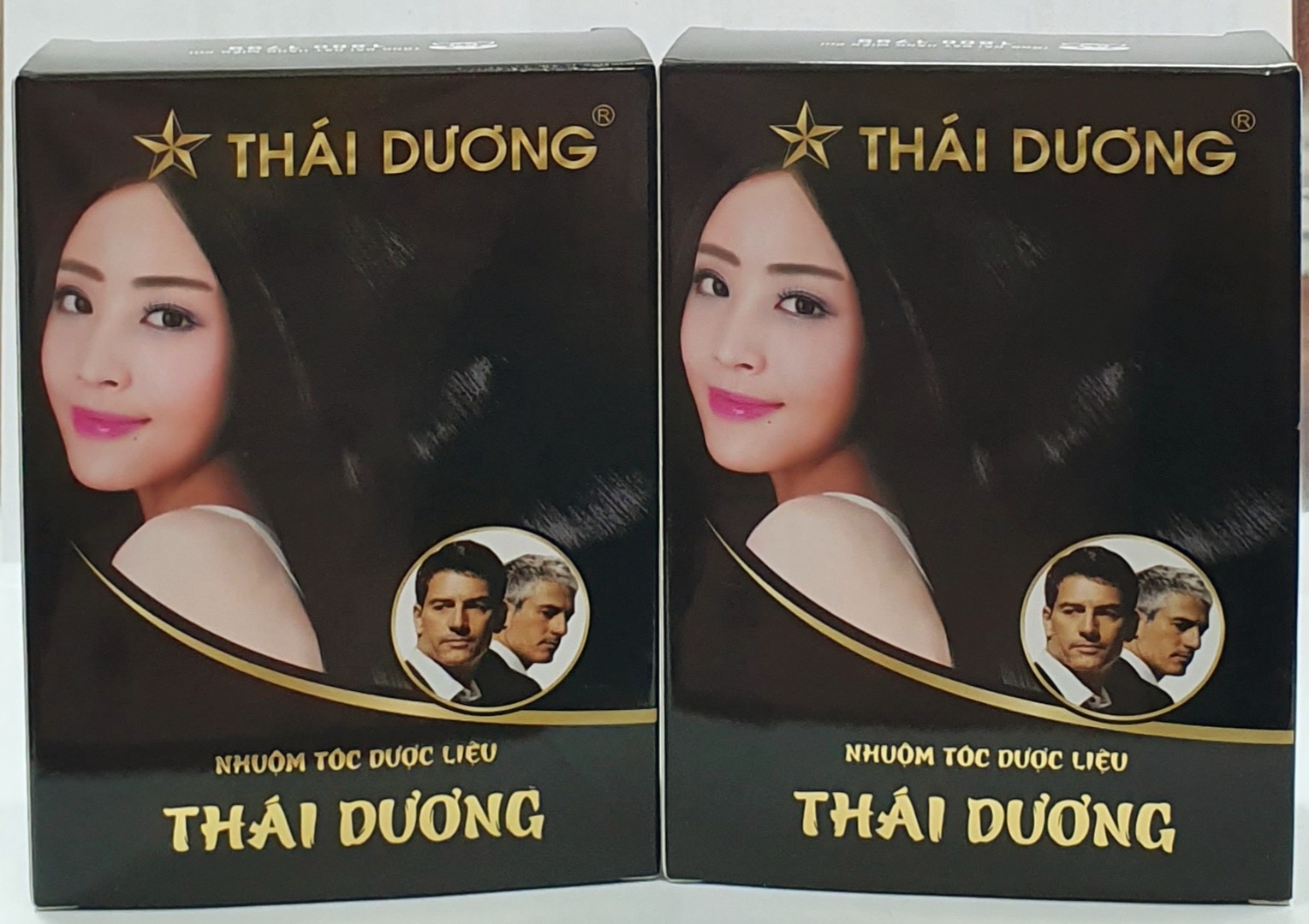 Combo 2 Gói Nhuộm Tóc Dược Liệu Siêu Mượt Thái Dương - Màu Đen