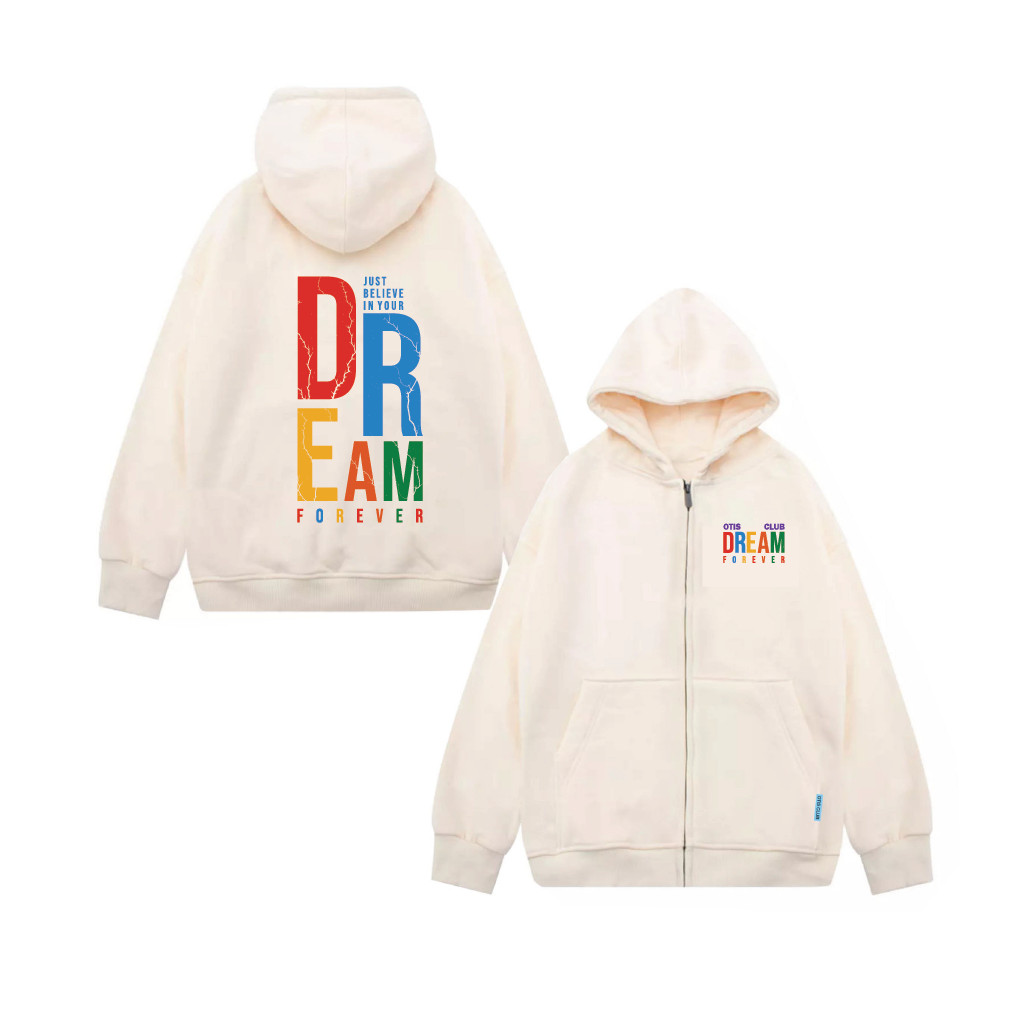 ÁO KHOÁC HOODIE ZIP DÂY KÉO NỈ LOCAL BRAND OTIS CLUB - HOODIE ZIP DREAM