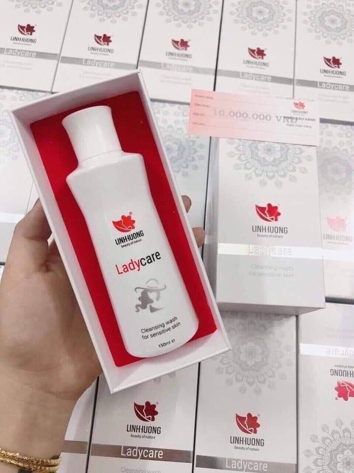 [ Có Quà Tặng ] Dung Dịch Vệ Sinh Phụ Nữ Lady Care Linh Hương Làm Hồng Se Khít Kháng Viêm Trẻ Hoá Vùng Kín 100Ml